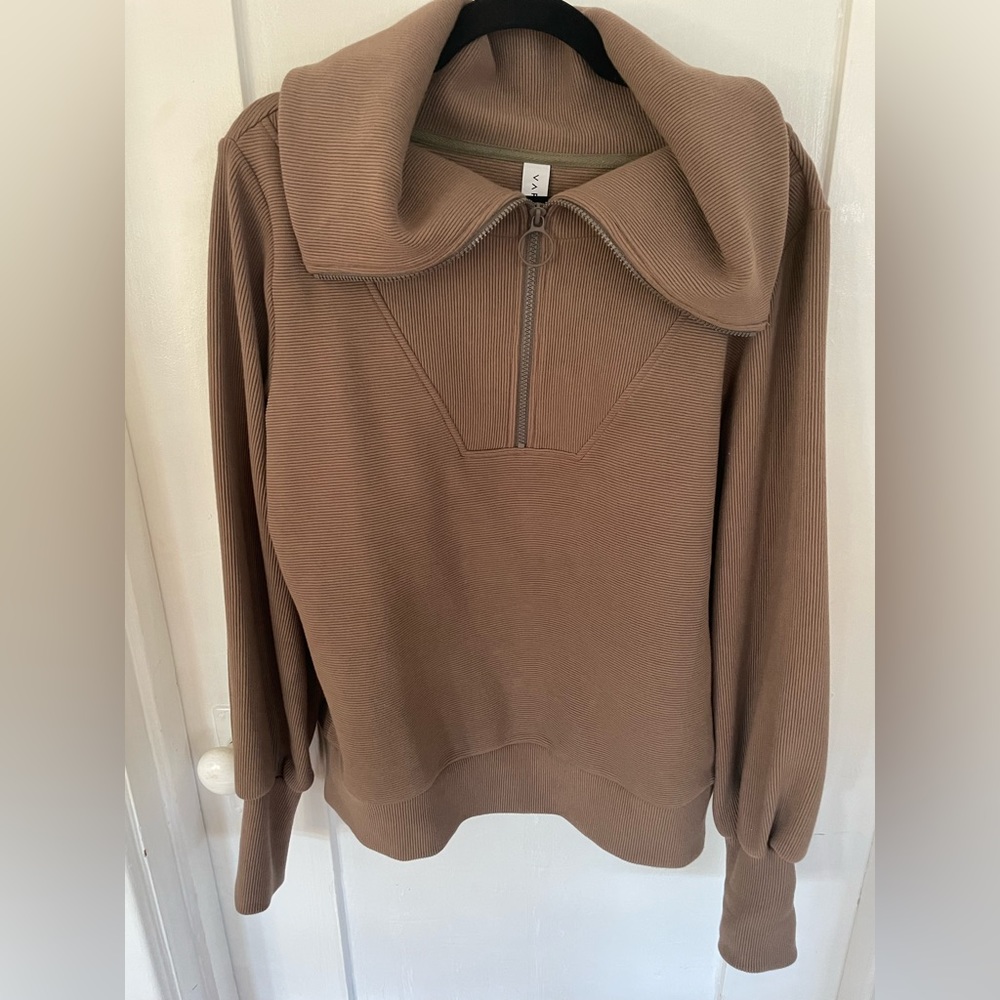 Varley Vine Oversized 1/2 Zip Pullover Sweatshirt